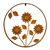 Sunflower Rust Metal Wall Art