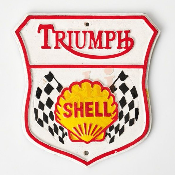 Shell Triumph Sign