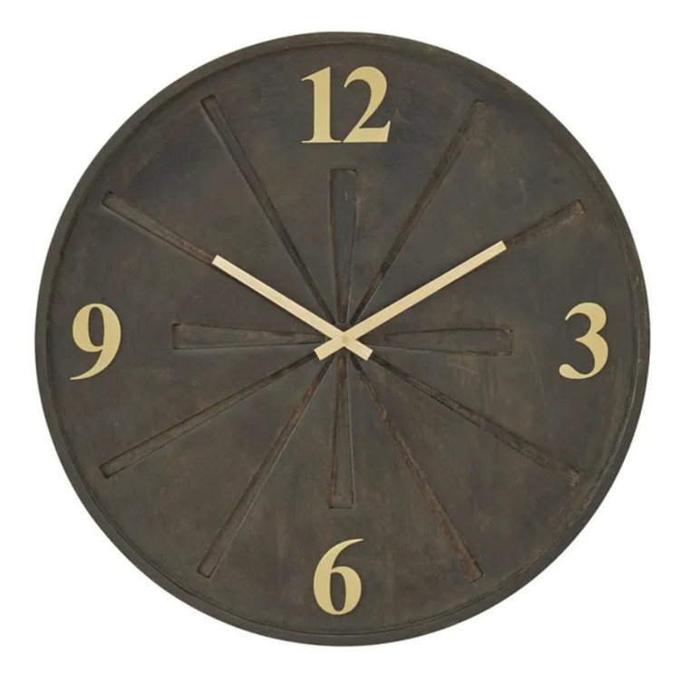 Como Wooden Clock 58cm