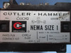 Cutler Hammer C10CN2 Size 1 Motor Contactor 120V Coil 27 Amp 3 HP Sz1 Series A1 (TK1202-8)