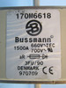 Bussmann 170M6618 1500A 660V~IEC 700V~RU 3FU/90 Denmark 970709 Fuse 1500 Amp A (PM1676-6)