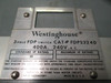Westinghouse FDPS3240 400 Amp 240V Panelboard Switch FDPS 3240 Fused 3 PH FDP (EBI5113-7)