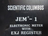 Scientific Columbus J1-312P-J JEM-1 Electronic Watthour / Varhour Meter w/ EXJ (TK2517-2)