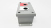 SCE SCE-2PBI Horizontal Start/Stop Push Button Enclosure 5.75"x 3.25" x 3" (YY0899-6)