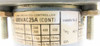 Square D ZE6129AK1 25A 600V Gray Maintained 3 Position Ammeter Rotary Switch (YY1455-4)