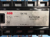 ABB EK-110 Motor Contactor 4-Pole 170 Amp 600V 24V-DC Coil 4P 170A EK110 RB (TK2593-8)
