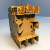 Merlin Gerin NSF250A 250A Compact Molded Case Switch w/ Adapter NSF250 A 250 Amp (EM2082-1)