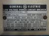 GE AK-2A-50 1600A EO Air Circuit Breaker 1600A General Electric (PM2730-1)