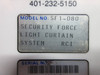 Frost Controls SF1-080 Security Force Light Curtain System Controller 120/240V (TK3026-1)