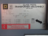 Square D SK5271J Form F30 Class 9070 Transformer Disconnect Switch 500 VA 60 Hz (TK3726-1)