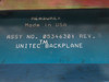Measurex 08459002 10-Slot Chassis Module Rack with Unitec Backplane 05346301 (TK3845-3)