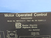Basler Electric 90-72300-125 Model MOC2-803 Motor Operated Control Potentiometer (DW0769-3)