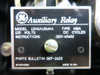General Electric 12HGA18M4A Auxiliary Relay GE 125-Vdc DC Cycles Type HGA (TK4600-1)