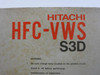 Hitachi HFC-VWS-16HF3D 20 HP S3D AC Transistor Inverter VS Drive 15 HP 460V 31A (TK4703-2)