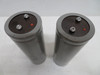 Lot of 2 Cornell Dubilier 12-791985-00 Capacitor 12000 uF 350 W VDC 400 VDC Gray (NP2285-20)