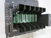 Motorola F6985A 6 Slot Rack Chassis PLC Module w/ FPN5128A Power Supply FRN5547A (DW1611-1)