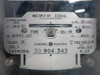 GE 701X90G232 Polyphase Watthour Meter Type DS-63 120V 3W 3PH 14400 57600 (DW1813-2)