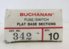 Buchanan Fuse/Switch 342 Sectional Terminal Blocks for 10 sections (GA0251-2)