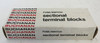 Buchanan Fuse/Switch 342 Sectional Terminal Blocks for 10 sections (GA0251-2)