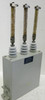 Westinghouse Dyna-VAC 1 N02300A15A 125kVAC 4160V 60Hz 60kV 3PH Capacitor w Fuses (GA0371-8)