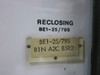 Basler Electric BE1-25/79S Reclosing Relay B1N A2C B5R2 Solid State B1NA2CB5R2 (DW4120-2)