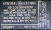 General Electric GE 8000 50A Breaker 6" MCC Feeder Bucket 50 Amp TRI-BREAK (BJ0145-9)