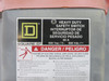 Square D H362AWK 60A Fusible Safety Switch Disconnect 600V 60 Amp H362 F06 3R (DW4795-61)