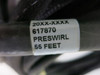 Graco 617870 55' PreSwirl Motor Extension Cable Precision Swirl 55 ft Orbital (DW5471-1)