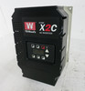 TB Wood's E-Trac X2C4007-5B 7.5 HP AC VS Drive Micro-Inverter 460V X2C 14.3A (DW5688-2)