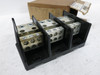 NEW Ferraz Shawmut 68133 Power Distribution Block 600V PDB 3P 350-#6 x 2/0-#14 (DW6253-1)