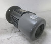 NEW Hitachi B857625 0.75 kW Induction Motor 208V 3PH 1700 RPM Type VTFO MS1L-HBA (DW6551-1)