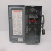 Square D D222N 60 Amp 240V Fusible Safety Switch 60A Fuse 1PH Single F01 (AH0235-1)