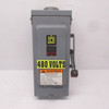 Square D  H-361-NBR Ser E1 30A Fusible Safety Switch Disconnect 600V 30 Amp H361 (AH0234-1)
