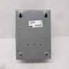 Square D D221N Series E3 30A Fusible Safety Switch Disconnect 240V 30 Amp 1PH (AH0261-1)