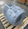 REBUILT US Electrical 125 HP AC Motor 460V 3565 RPM 444TS 148A TC 460 VAC 444-TS (DW6771-1)