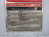 Reliance 300 HP DC Motor B587ATZ 500V 1150/1500 RPM Type TR 476A 500 VDC SPSV (DW6803-1)