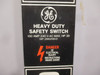 GE TH4323 Model 7 100A 240V Heavy Duty Fusible Safety Switch General Electric (AH0298-1)