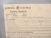 GE TH4323 Model 7 100A 240V Heavy Duty Fusible Safety Switch General Electric (AH0298-1)