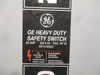 General Electric GE TH3362J Mod 10 60 Amp 600V Heavy Duty Fusible Safety Switch (AH0316-1)