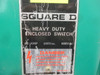 Square D H362AWK Ser F1 60A Fusible Safety Switch Disconnect 600V 60 Amp H362 3R (AH0320-1)