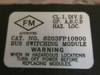 ABB Taylor 6203FP10800B-D Bus Switching Module 6203FP10800BD NEW NIB (EBI0121-3)
