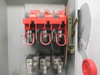Eaton DH323FDK 100A 240V Fusible Safety Switch Disconnect 100 Amp 240 VAC 12 (AH0362-1)