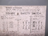 Square D HU361A Ser. E1 30 Amp 600V 12K Non-Fusible Safety Switch Disconnect 30A (AH0368-1)
