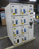 GE 4000A AKD-5 Switchgear AKU Breaker Panel 480V 3W 4000 Amp 7x 600A Breakers (DW6864-1)
