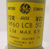 NEW GE 9F60LCB512 Motor Starter Fuse Type EJ-2D 12R Size D 2.54 Max KV 60 HZ NIB (AH0495-3)