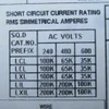 Square D LX-600-AWK 600A 600V Circuit Breaker Enclosure 3R 600 Amp LX600AWK E05 (AH0556-2)