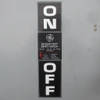 General Electric GE TH4326 600A Model 9 240V Heavy Duty Fusible Safety Switch 4W (AH0562-1)