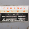 NEW FPE 1336 30 Amp 600V Type A 3P Disconnect Fusible Switch 30A NNB New No Box (AH0584-3)