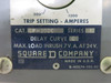 Square D GP-200C Ground Fault Relay Ser 1 GP Ground Time Delay Curve C 200-1200A (DW7623-1)
