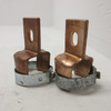 Bussmann J16 Fuse Reducers 100 Amp - 60 Amp 600V Copper J-16 (LOT OF 2) (1 PAIR) (AH0774-11)